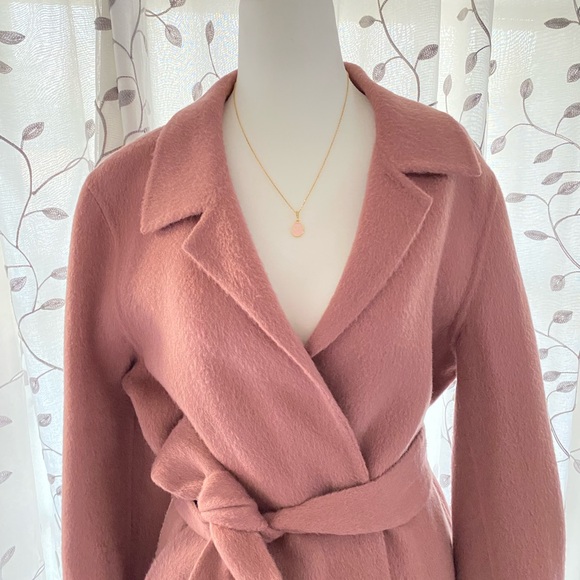 NWT Barneys New York $895 The Loom Alpaca A-Line Handmade Womens' Coat size L - Picture 3 of 10